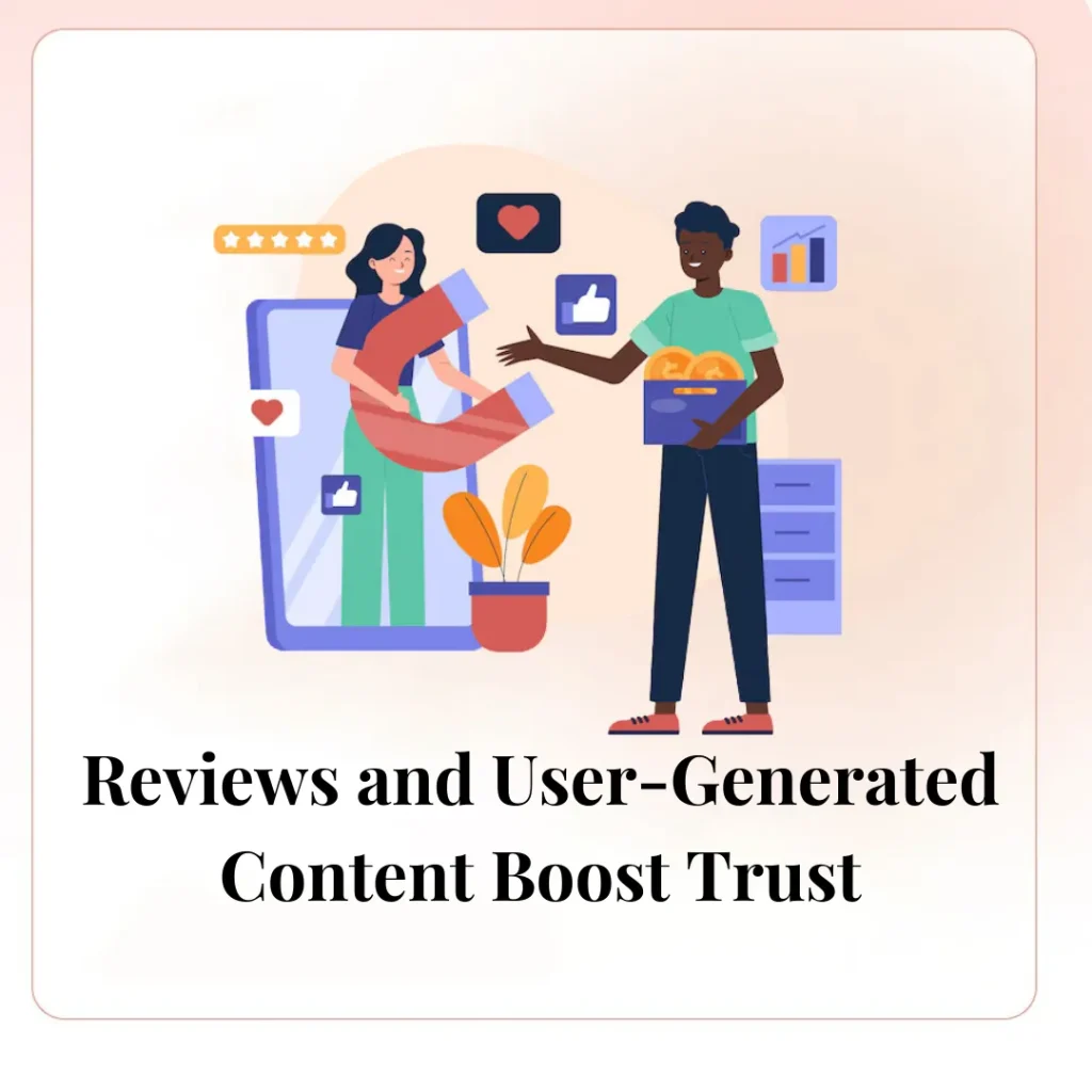 Reviews and User-Generated Content Boost Trust